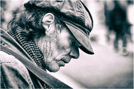 Straatmuzikant by John Parren