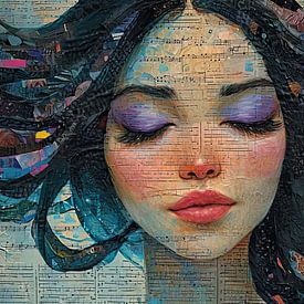 Woman Portrait | Nocturne by Art Whims