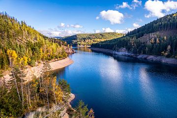 Herbstliche Wanderung rund um die Ohratalsperre bei Luisenthal  - Thüringer Wald von Oliver Hlavaty