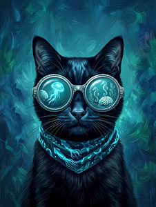 Kater NOCSI - Blick durch die Tiefe