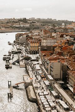 Hafen von Porto von Anna Schalken