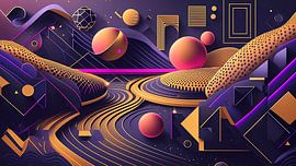 Kurvige Straße von PixBox