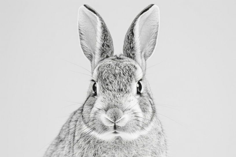 Kaninchen von Poster Art Shop