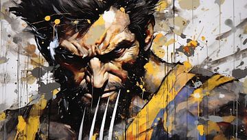 Série de super-héros (7) Wolverine sur Ralf van de Sand