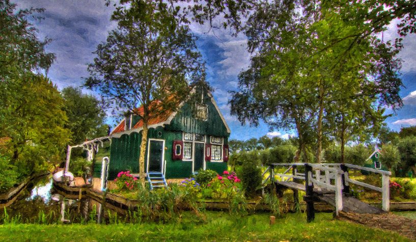 Cottage on the Zaanse Schans by Tilioh