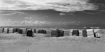Chaises de plage sur Johan Zwarthoed