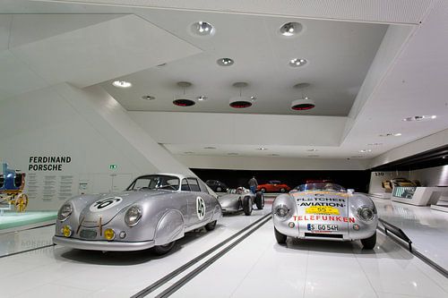 Porsche 356SL Coupé und 550 Spyder