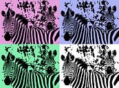 Zebra in PopArt style by C. Wold thumbnail