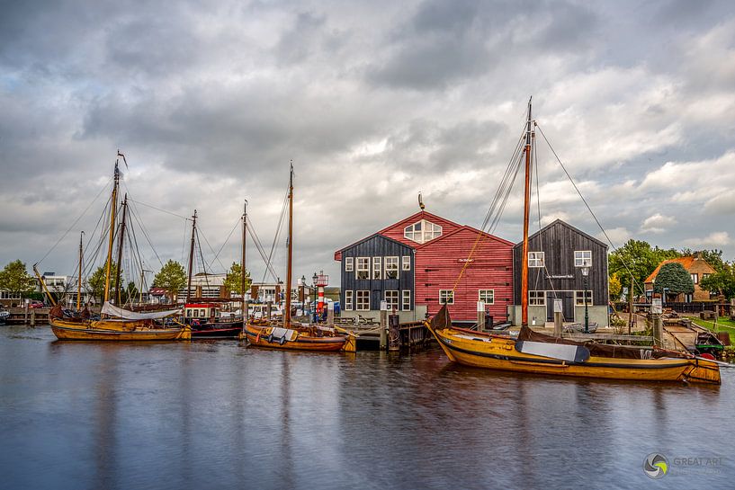 Harbur Elburg by Gerrit de Groot