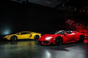 Lamborghini Aventador et Lamborghini Huracan sur Bas Fransen
