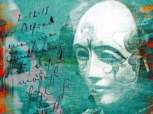 Le masque blanc à Venise