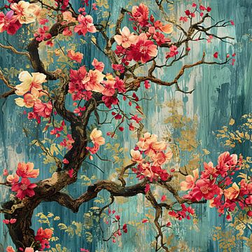 Toile de fleurs | Blossom sur Art Merveilleux