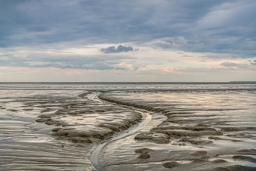 The mudflats near PaesensModdergat at low tide/eb