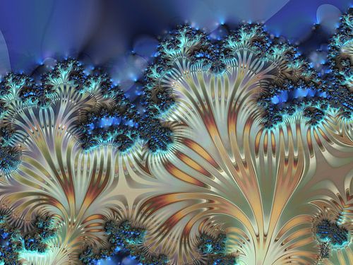 Fleurs dans la nuit