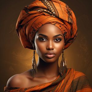 Femme africaine sur Cafe Noir