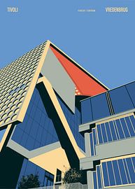 Grafisches Tivoli-Vredenburg-Plakat von Gilmar Pattipeilohy