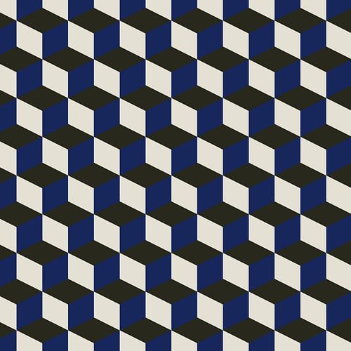 Modern abstract geometrisch patroon in retrostijl nr. 5