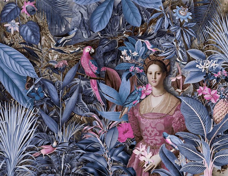 Vintage Jungle Queen by Andrea Haase