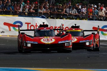 Ferrari @ Le Mans by Rick Kiewiet