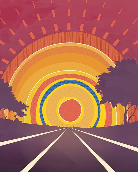 Journey into the sunset 2 by Tanja Udelhofen