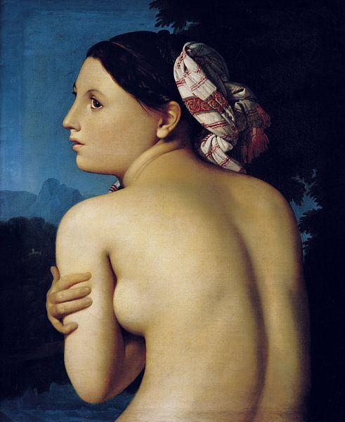 Jean Auguste Dominique Ingres, Weiblicher Rückenakt von Atelier Liesjes