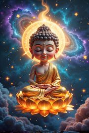 Kinderzimmer Edition: BUDDHA – Der Erleuchtete | Kinder Collection von INFERAURUM