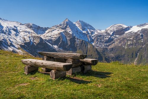 Hohe Tauern - Vue depuis la route alpine du Grossglockner
