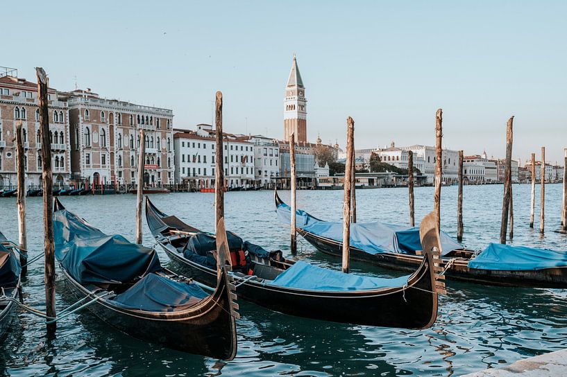 De gondels van Venetië, Italië van Milene van Arendonk