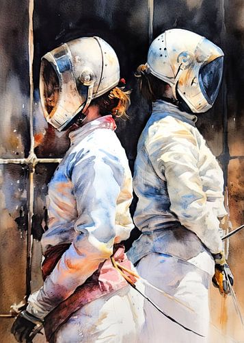 Schermsport kunst #schermen #sport