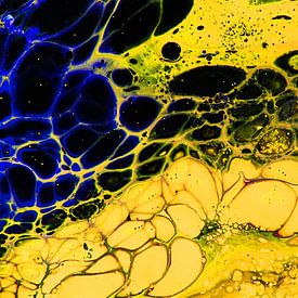 Abstract Cell structure by Joke Gorter