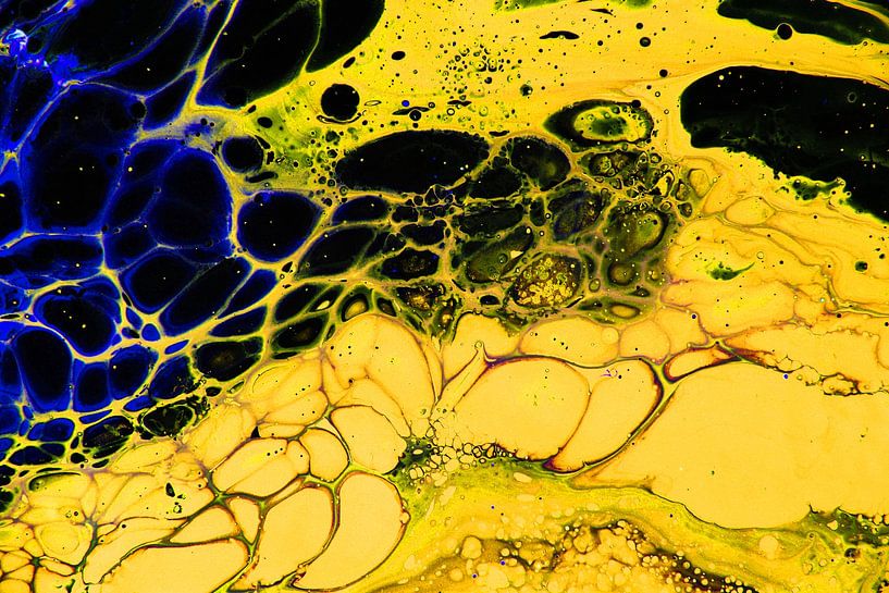 Abstracte celstructuur van Joke Gorter