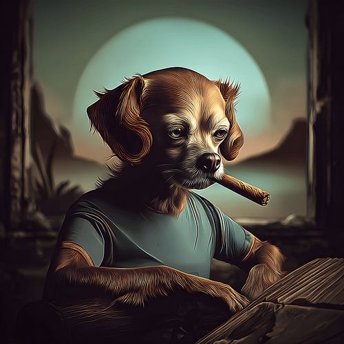 Le dernier écrivain au crépuscule