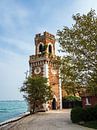 Historischer Turm in der Altstadt von Venedig in Italien von Rico Ködder Miniaturansicht