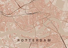 Plan de Rotterdam sur Stef van Campen