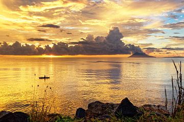 Sonnenuntergang in Sulawesi