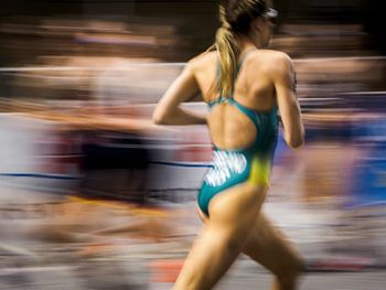 Triathlon Hamburg - Ironman Sport Läuferin Olympia