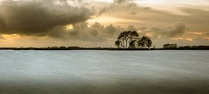 Island in the Sneekermeer von Jaap Terpstra