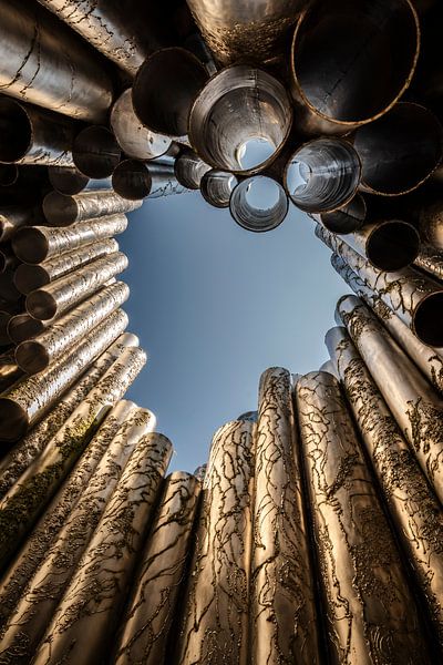 Art photographed from a different point of view in Helsinki by Caroline Pleysier