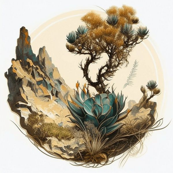Agave Harmonie von Vythryd Arts