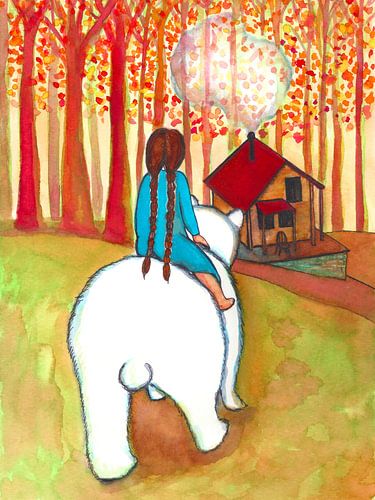 Arrival at the cabin