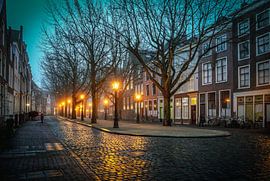 Hooglandse Kerkgracht in Leiden von Dirk van Egmond