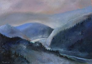 Misty river Semois
