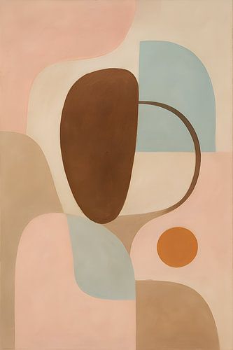 Abstract schilderij.