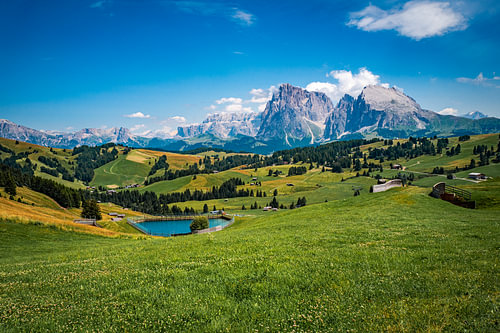 Bullaccia-Hochebene – Panoramische Berglandschaft oberhalb der Seiser Alm