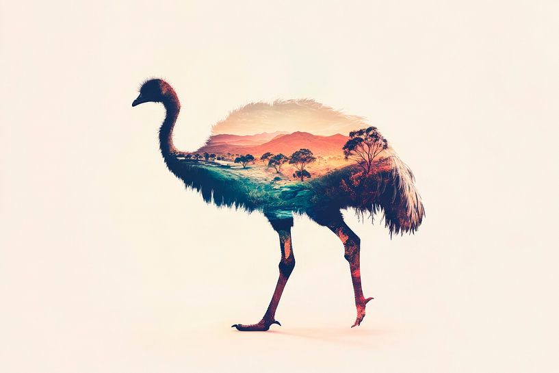 Animal landscapes by Poster Art Shop