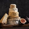 Plateau de fromage avec figues sur Anoeska Vermeij Fotografie
