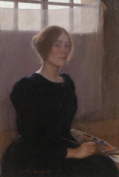 Selbstporträt, Elin Danielson-Gambogi