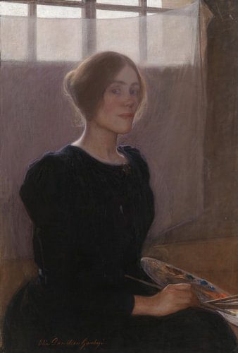 Zelfportret, Elin Danielson-Gambogi