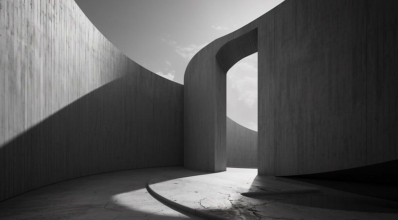 Moderne architectuur van fernlichtsicht