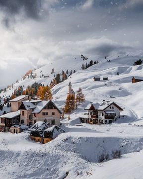 Un village d'hiver